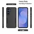 thumbnail image 3 of Galaxy S25 FE 5G Case,Sturdy Phone Case for Samsung S25 FE 5G 2025 6.7 inch,Njjex Shockproof Protection Heavy Duty Armor Hard Plastic & Rubber Rugged Bumper 2-in-1 Case Cover-Black, 3 of 7
