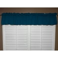 thumbnail image 4 of Solid Poplin Window Valance 58" Wide Teal, 4 of 4