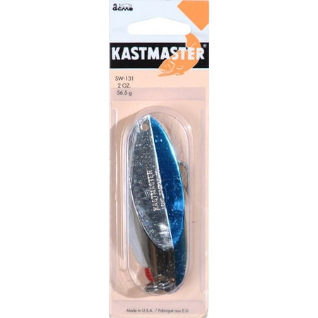 UPC: 0048515131116 | Acme Tackle Kastmaster Fishing Lure Spoon 2 oz Chrome/Neon Blue