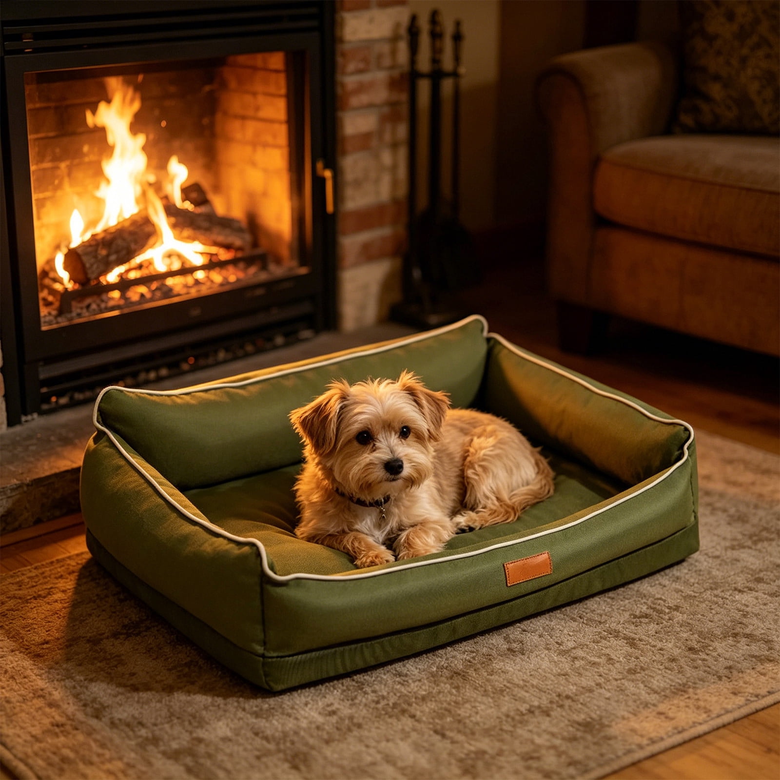 AuroraX Dog Bed Pet Mat Non-Slip Washable Cooling Indoor Outdoor Pet Supplies