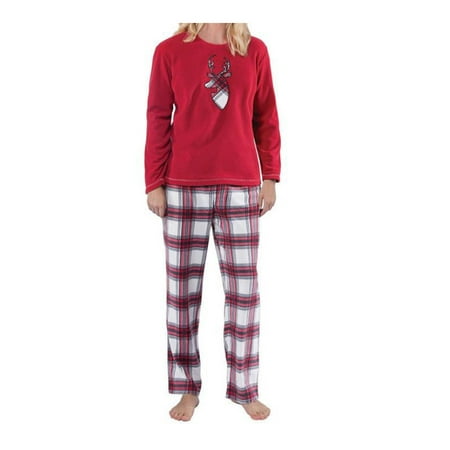

Fiomva Family Matching Christmas Pajamas Set Women Baby Kids Deer Sleepwear