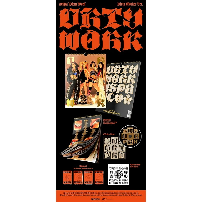 K-POP・アジア aespa Dirty Work worker ver. winter aespa - Dirty Work[Dirty Worker Ver.] - Amazon.com Music