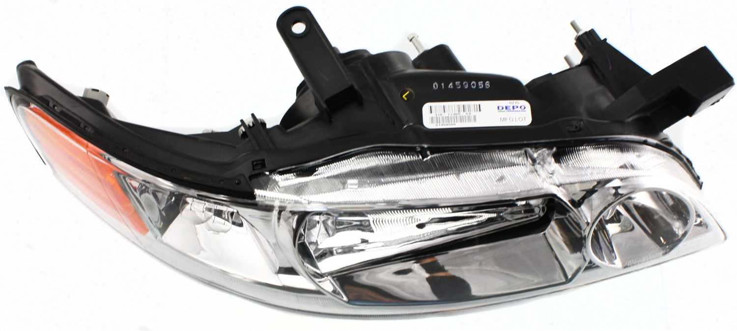 Headlight Compatible With 2000-2001 Nissan Altima Right Passenger Halogen With bulb(s)