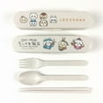 thumbnail image 2 of Chiikawa Fork Spoon Usagi Cartoon Cute Chopsticks PP Environmental Friendly Tableware Set Portable Travel Picnic, 2 of 25