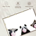 thumbnail image 6 of Elephant Stock Three Funny Animals Wall Art - Horizontal Canvas Wall Art - Living Room Wall Decor - Humor Canvas - White And Gray Decor - 24" x 16", 6 of 8