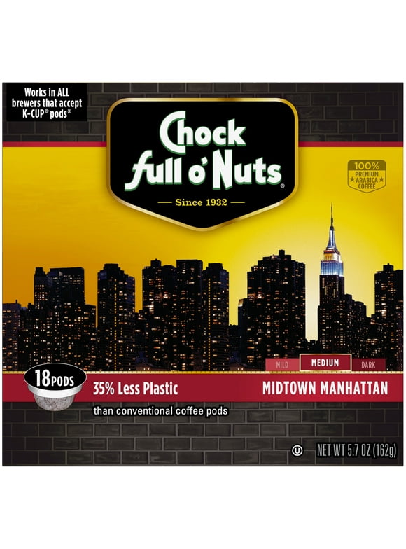 Chock full o'Nuts Coffee and Coffee Pods