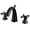 Oil Rubbed Bronze, variant on Kingston Brass KS2975AX 8 in. Widespread Bathroom Faucet, Oil Rubbed Bronze