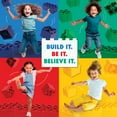 thumbnail image 3 of BiggoBlocks Extra Large Durable Plastic Jumbo Building Blocks Set for Children Ages 3-8 (48 Pieces), 3 of 9