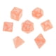 thumbnail image 2 of 7 unids/set dados acrílicos multifacéticos, diferentes rompecabezas grabados digitales juguetes para niños, Mini regalos de juegos de mesa portátiles , Rosa claro Macarena Dados digitales, 2 of 8