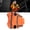 Fluorescent Orange, variant on Suodoka Cooling Fan Safety Vest for Construction Work Reflective High Visibility Air Conditioned Jacket with 5V USB Fans Fluorescent Orange XXL (180 cm / 70.1 in)