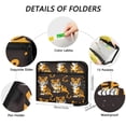 thumbnail image 3 of Organ Folder 14.2 x 0.8 x 10.6 Inches 13 Separate Pockets A4 Size Documents Folder A Sort Storage File Manager For The Home Office Cute Tiger, 3 of 7