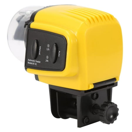 Ejoyous 1pc Digital Automatic Electrical Plastic Fish Feeder Timer