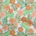 thumbnail image 1 of oneOone Viscose Chiffon White Fabric Tropical Leaf Sewing Material Print Fabric By The Yard 42 Inch Wide, 1 of 4