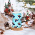 thumbnail image 5 of Whales Pattern Flameless LED Candle Set with Remote, Battery Operated Color Changing Pillar Candles, Set of 2, 5 of 7