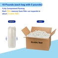 thumbnail image 2 of Triturado Memoria Espuma Relleno, 10 Libras Frijol Bolsa Relleno Espuma para Frijol Bolsa Sillas, Cojines, Sofás, Almohadas y Más - Blanco, 2 of 6