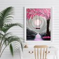 thumbnail image 4 of Cuadros Decorativos Taladro redondo completo Diamante DIY 5D Pintura Rosa Columpio Kit Dibujo Adornos Sywqhk Nuevos Originales, 4 of 9