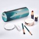 thumbnail image 2 of Disketp Turquoise Ocean Reflection Estuche Organizador de Lápices de Cuero, Estuche de Oficina con Cremallera para Bolígrafo y Lápiz, 2 of 6