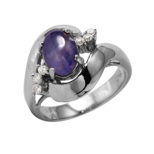 Foreli 2.59CTW Chalcedony Diamond 14K Yellow Gold Ring W Cert by Generic