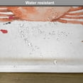 thumbnail image 5 of Ambesonne Ocean Place Mats Set of 4, Sea Animals Theme Crabs, Standard Size, Vermilion, 5 of 5