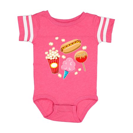 

Inktastic Summer Treats- hot dog popcorn Gift Baby Boy or Baby Girl Bodysuit