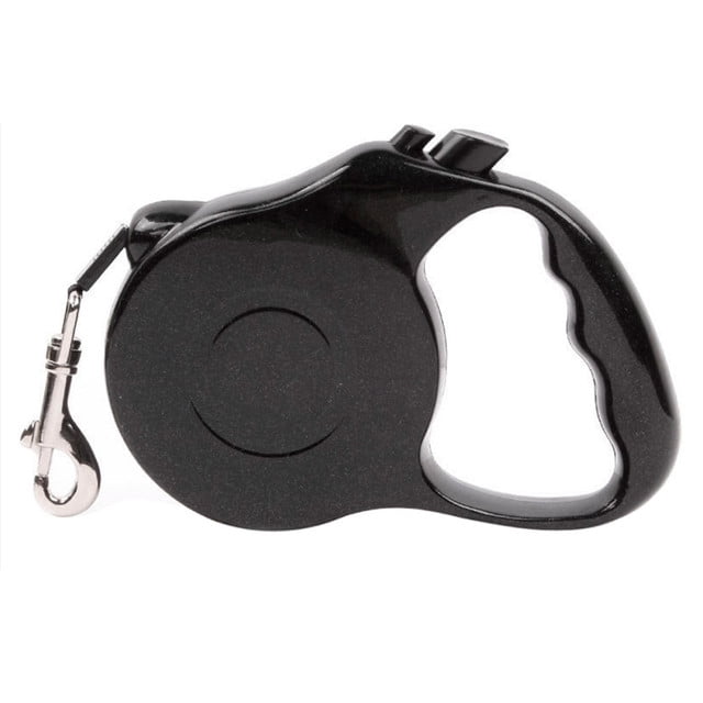 Correa retráctil para perro ilios innova color negro 15 kg max
