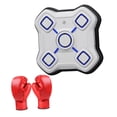 thumbnail image 3 of jinwen Machine de Boxe Musicale Cible Murale pour Réaction Pratique Intérieure Gants Complets, 3 of 9
