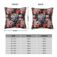 thumbnail image 2 of Yiaed Rose Flowers Print Pillow Covers Super Soft Decorative Square Throw Pillow Covers Case Cushion Covers for Sofa Couch Bedroom Car Decor（No pillow core）-20"x20", 2 of 7