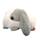 thumbnail image 2 of Muñeco de peluche de , Animal relleno de Pascua, regalos de Pascua, muñeco de conejo de peluche con orejas caídas para regalo de cumpleaños de Gris blanco, 2 of 10