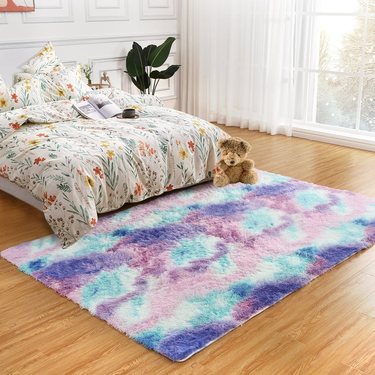 Woman upgrades her child's room with beautiful tie-dye carpet, woman, Whoa! 🤩 Check out more trending stories on ITK:  By In The Know