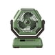 thumbnail image 2 of Ventilador de exterior con cabezal móvil, silencioso, iluminación de 6 pulgadas, pantalla digital, ventilador portátil de camping de gran capacidad, 2 of 6