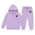 thumbnail image 5 of Ruyang Boys Girls Heart Graphic Tracksuit School Athletic Sweatsuits 2 Piece Outfits Pullover Hoodies Joggers Pants Set, 5 of 5