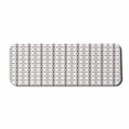 thumbnail image 1 of Floral Computer Mouse Pad, Octagon Shapes in Middle of Abstract Flowery Motifs Geometric Design, Rectangle Non-Slip Rubber Mousepad Large, 31" x 12" Gaming Size, Pale Eggplant and White, by Ambesonne, 1 of 2
