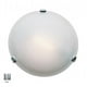 Access Lighting 50020-SAT-FST Nimbus 1 Chasse d'Eau Lumineuse - Montage - Satin – image 1 sur 1