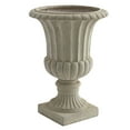 thumbnail image 2 of Nearly Natural 20.25" Large Sand Colored Urn (Indoor/Outdoor), 2 of 2
