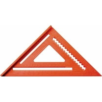 Rafter Angle Square, Orange Plastic, 12", Johnson, RAS170B-ORA