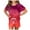 A05-C, variant on bravefron Teen Girls Summer Shorts Set Cute T-Shirt and Shorts Set with Side Pockets,T Shirt And Shorts Set Two Piece,Elastic Waist Shorts Set Casual Clothing Sets