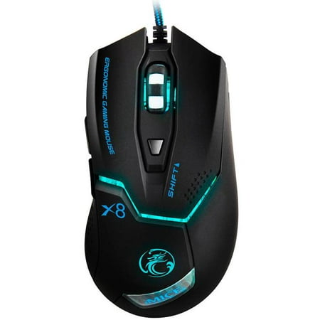 New Fashion 3000 DPI LED Optical 6D USB Wired Gaming Game Mouse For PC Laptop (Best Gaming Pc For 3000)