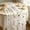 【118"x28"】White, variant on PoyoKee Sheer Table Runner, 118" x 28" Floral Embroidered Table Cloth, Sheer Organza Tablecloth Party Decorations for Kitchen and Dining, Home Decor
