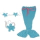 thumbnail image 1 of Conjunto de Ropa de Sirena con Diadema de Ganchillo para Bebé Recién Nacido, Accesorios para Fotografía de Bebé Azul shamjiam Fotografía del bebé recién nacido, 1 of 9