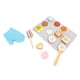 thumbnail image 4 of Juego de hornear para niños Accesorios de cocina Realista Educación creativa de madera Juguetes de cocina de madera Juega de alimentos para edades de, 4 of 8