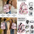 thumbnail image 2 of ZUXONGSY Pink Cherry Blossom Axolotl Print 6 in 1 Kids Backpack Set with Lunch Box Pencil Case Water Bottle Holder Keychain Bookmark, Large Capacity School Bookbag for Boys Girls Back to School Gift, 2 of 7