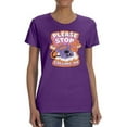 thumbnail image 1 of Please Stop Calling Me T-Shirt Women -Smartprints Designs, Female Medium, 1 of 4