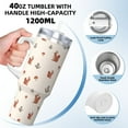 thumbnail image 3 of KLL Cute Squirrel Print 40oz Stainless Steel Insulated Car Cup Coffee Mug with Spillproof Lid - Keep Your Drink Hot or Cold on the Go, 3 of 8