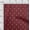 Red, variant on oneOone Organic Cotton Poplin Twill Fabric Diamond & Triangle Geometric Printed Fabric 1 Yard 42 Inch Wide