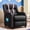Pink, variant on Spaco Kids Recliner Chair with Side Pockets and Footrest-Pink, Kids Couch for Kids