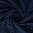 thumbnail image 2 of Zelouf Naomi Metallic Puff Glitter Stretch Knit  , Sewing, DIY, Crafts Fabric by the Yard, Black/royal, 7 Yard, 2 of 3