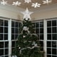 thumbnail image 4 of Adornos para la parte superior del árbol de Navidad con forma de estrella: adorno para la parte superior del árbol hueco dorado brillante, lámpara de proyector 3D giratoria con diseño de, 4 of 7