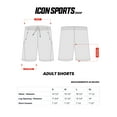 thumbnail image 3 of Icon Sports Men's Chivas De Guadalajara Officially Poly Soccer Shorts -05 Small, 3 of 3