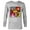 Athletic Heather, variant on Studios X-Men ’97 Jean Grey Cyclops Gambit Storm Logo- Long Sleeve T-Shirt for Men - Customized-White
