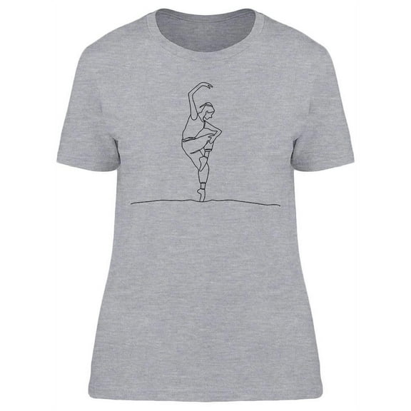 Young Ballet Model T-Shirt Women -Image by Shutterstock, Female XX-Large